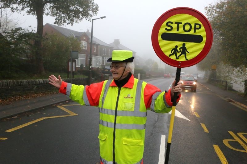 Other image for Award for 83-year-old lollipop lady